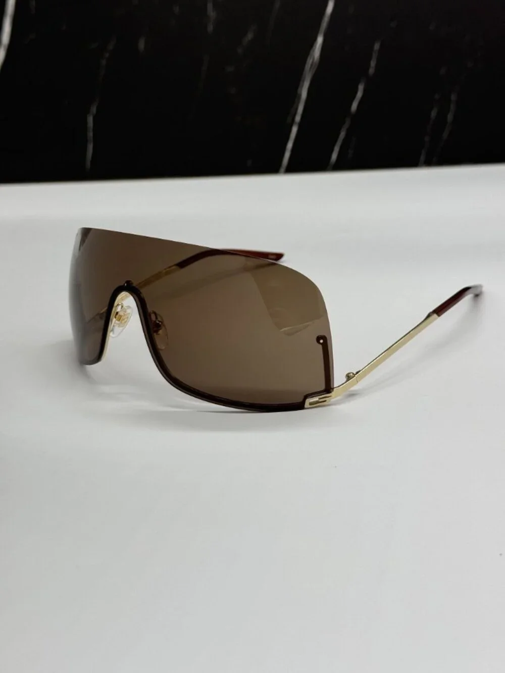 NEW GUCCI GG1560S 002 SUNGLASSES GOLD UNISEX EYEWEAR